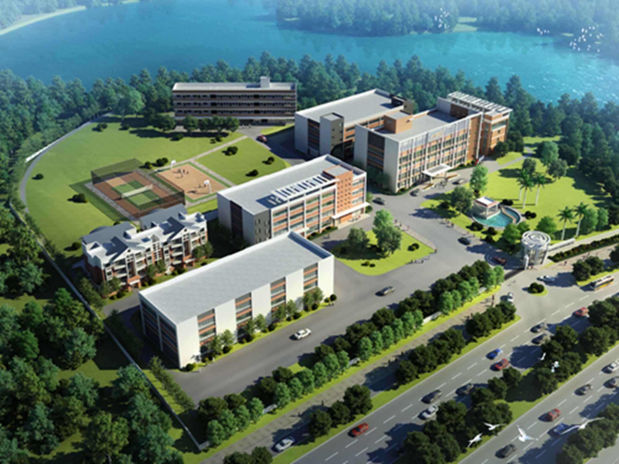 天富科技鸟瞰图_副